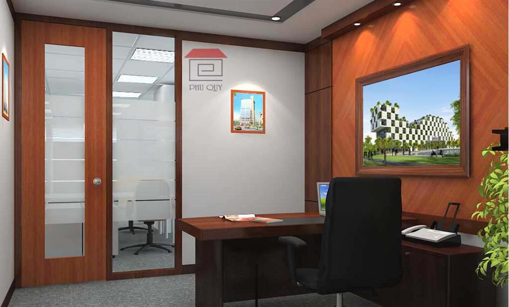 Mẫu thiết kế văn phòng không gian mở